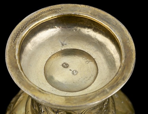 Un "Roemer" en argent doré, marqué pour Nuremberg vers 1690 - 