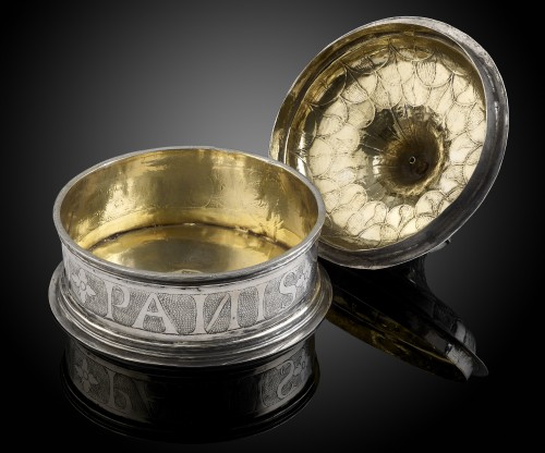  - Pyx en argent espagnol vers 1600