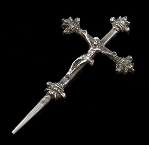 Antiquités - A Spanish silver Pyx c.1600