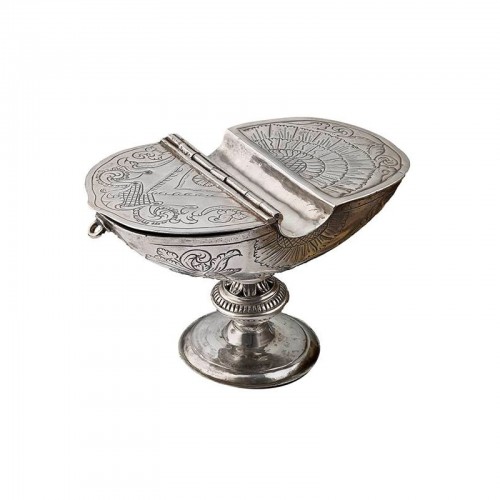 A Silver Incense Boat Spanish Colonial c.1680