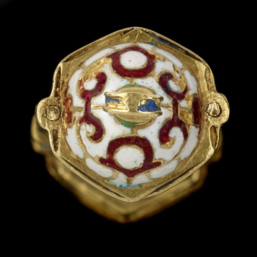 XVIe siècle et avant - Très rare bijou de tabernacle en cristal de roche et or en forme de lanterne Mexique,