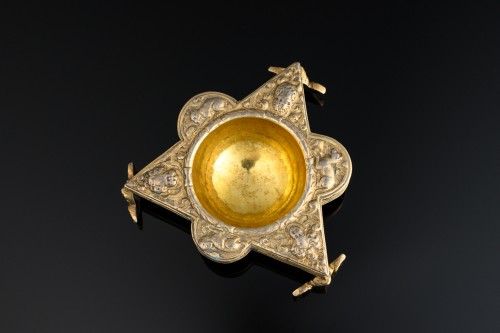 A fine silver gilt Salt, Nuremberg c.1550 to 1570 - silverware & tableware Style 