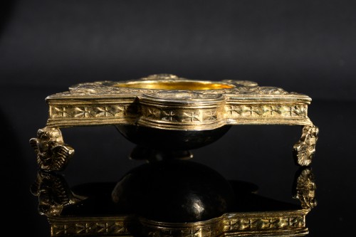 <= 16th century - A fine silver gilt Salt, Nuremberg c.1550 to 1570