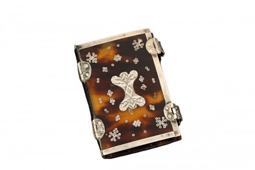 A rare and pretty little Charles II period pin/needle case in the form of a