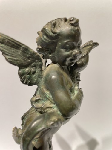 Sculpture  - Putto with dolphin