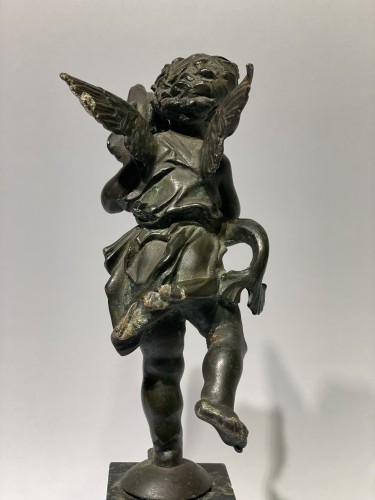 Putto with dolphin - 