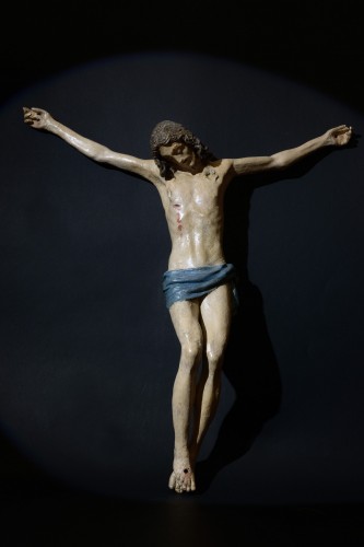 Crucifix - Attribué à Felice Palma (1583-1625) - Sculpture Style Renaissance