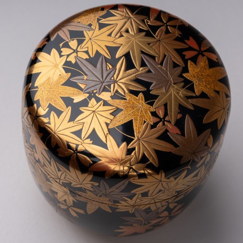 20th century - Natsume with Momiji lacquer - Japan Edo