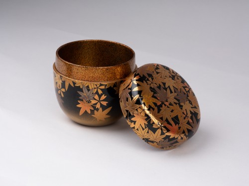 Antiquités - Natsume with Momiji lacquer - Japan Edo