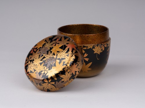 Antiquités - Natsume with Momiji lacquer - Japan Edo