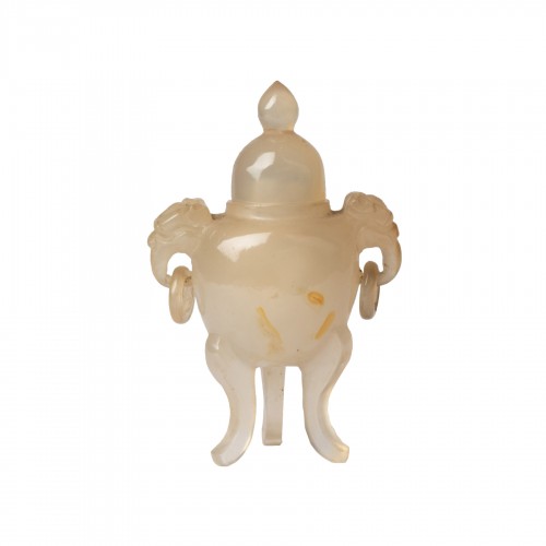 Brûle-parfum miniature en agate - Chine