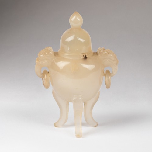 Brûle-parfum miniature en agate - Chine - Arts d