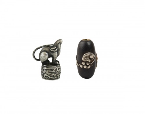 Deux OJIME Japon Edo