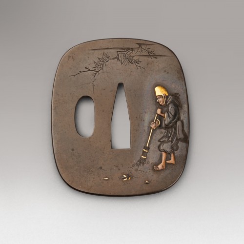 Tsuba - Beautiful sword hilt by Seishinken, Japan Edo - Asian Works of Art Style 