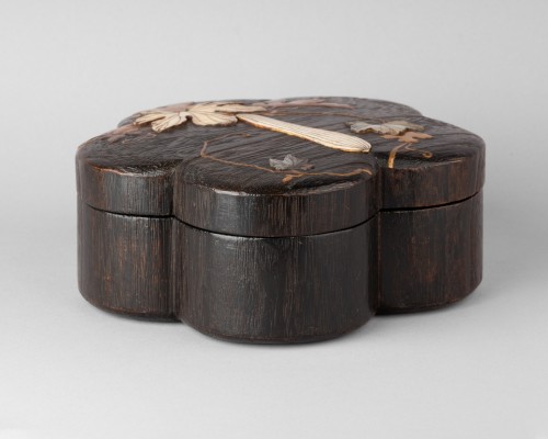 Kobako - Covered Box Japan Late Edo, Meiji period, 19th century - Asian Works of Art Style 