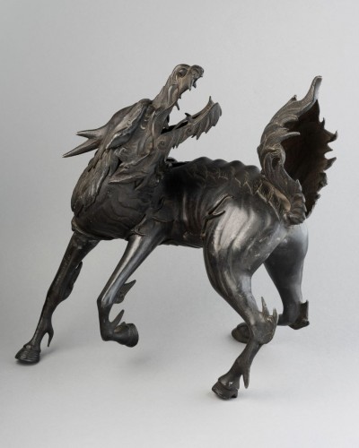 Kirin en bronze Brûle-encens Japon Edo - Arts d