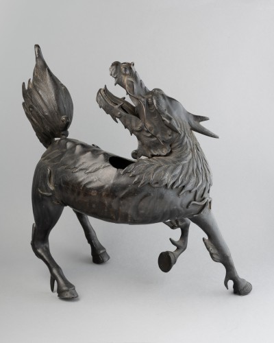 Kirin en bronze Brûle-encens Japon Edo - Reflets des Arts