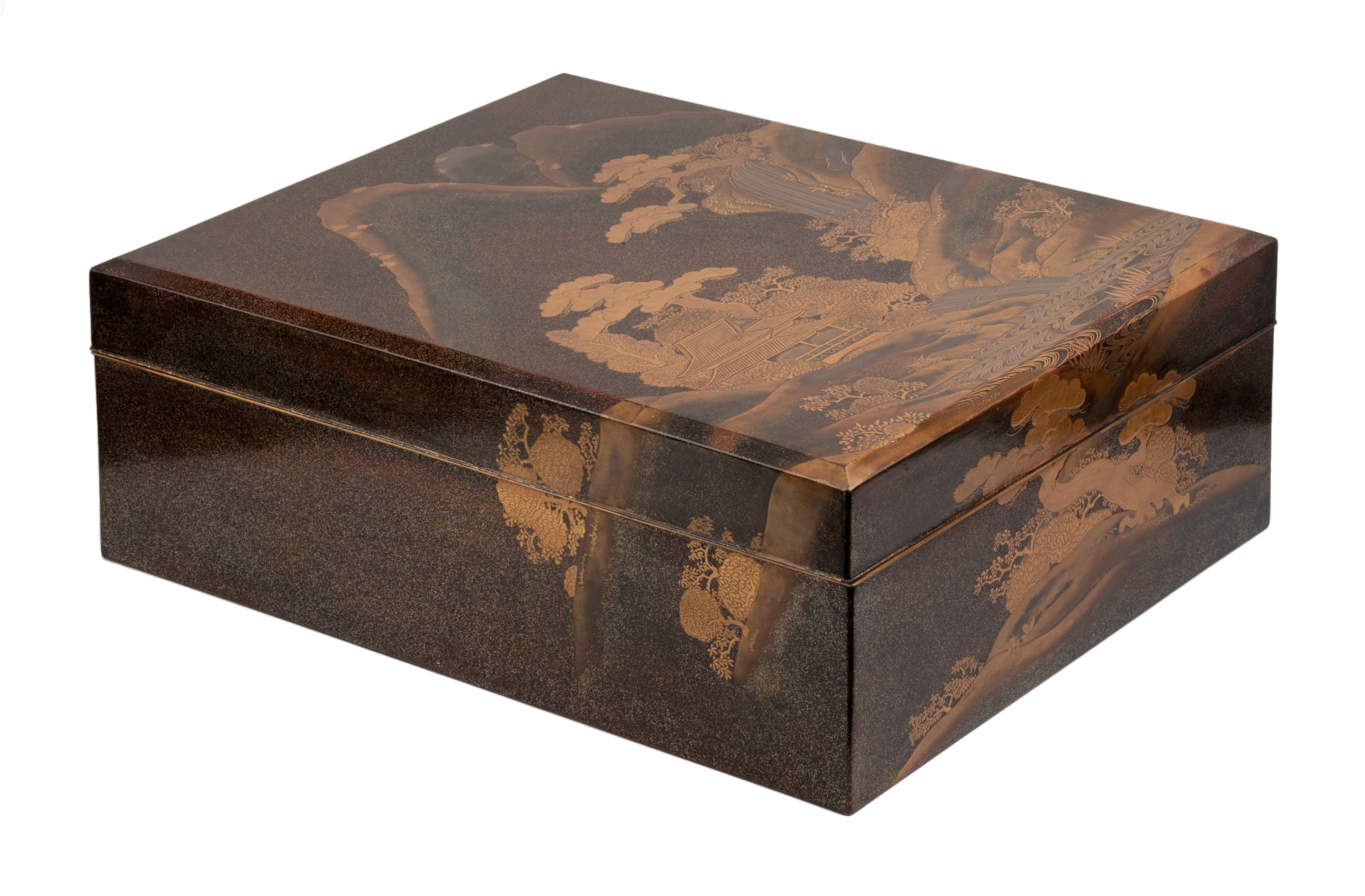 A Lacquer Box Ryoshibako Japan Meiji Early Taisho Era Ref A Lacquer Box Ryoshibako Japan Meiji Early Taisho Era Ref