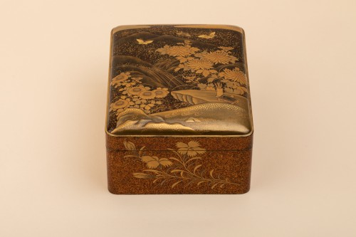  - Kobako - Japanese urushi lacquer box. Japan Edo
