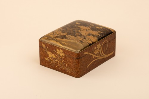 Antiquités - Kobako - Japanese urushi lacquer box. Japan Edo