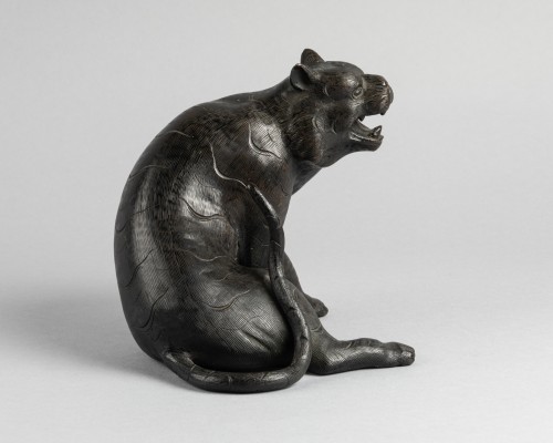Tigre en bronze. Japon Edo - Reflets des Arts