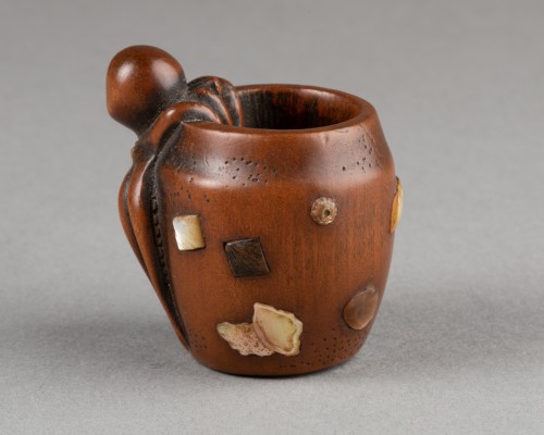 Netsuke - Pieuvre par Hidemasa, Japon Edo - Arts d