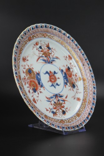 18th century - Kangxi Chinese Porcelain Imari Dishes 18th Century Qing Dynasty