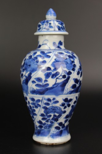 Porcelain & Faience  - Chinese porcelain Kangxi 5-piece garniture set, Qing dynasty