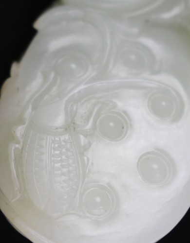 Pendentif Jade Chinois Qianlong 18e Siècle - 