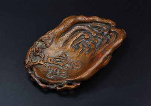 Sculpture chinoise en bambou, fin de la dynastie Ming, début de la dynastie Qing - Menken Works of Art