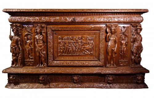 Castle wedding chest: the Judgment of Paris, late 16th century