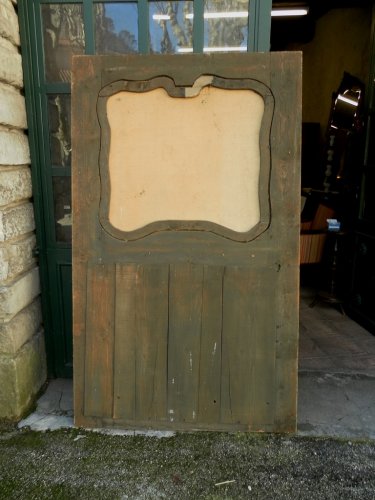 Trumeau  of the early 19th century, giltwood and oil on canvas - Mirrors, Trumeau Style 