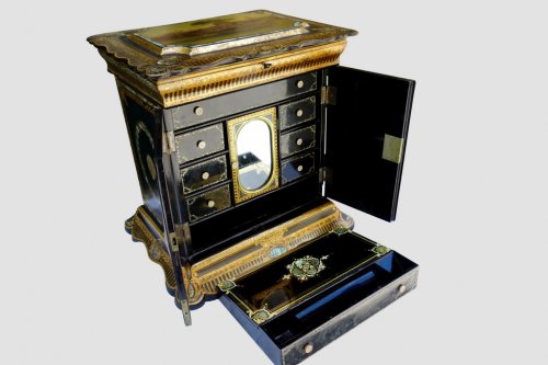 Travel Cabinet for lady - italy late 19th century  - Napoléon III