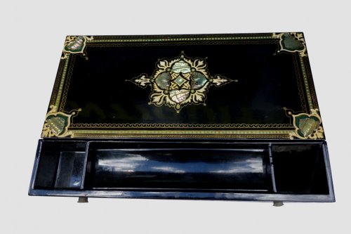 Antiquités - Cabinet de voyage de Dame fin XIXe