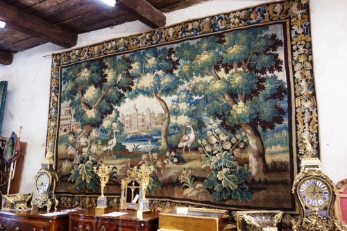 Aubusson Tapestry  - Tapestry & Carpet Style Louis XIV