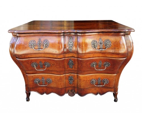 Commode in solid cherry, work of the Southwest 