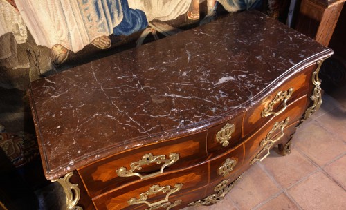 Louis XV - Commode stamped C.I Dufour