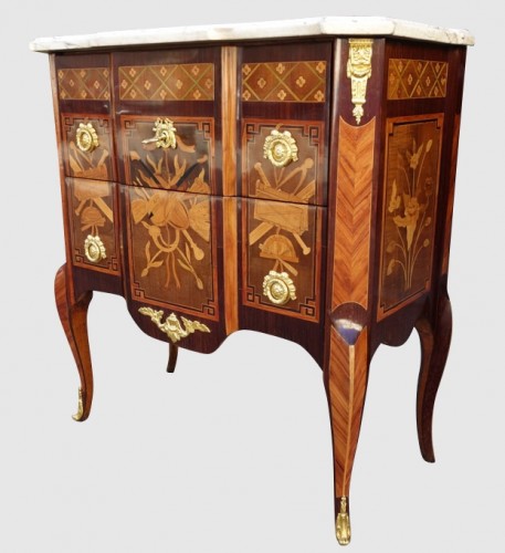 Mobilier Commode - Commode d'époque Transition estampillée Malle