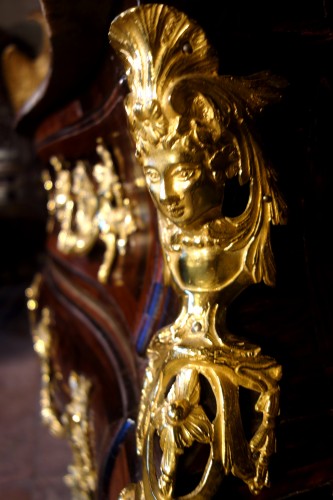 Antiquités - Tombeau chest of drawers attributed to Mathieu Criaerd