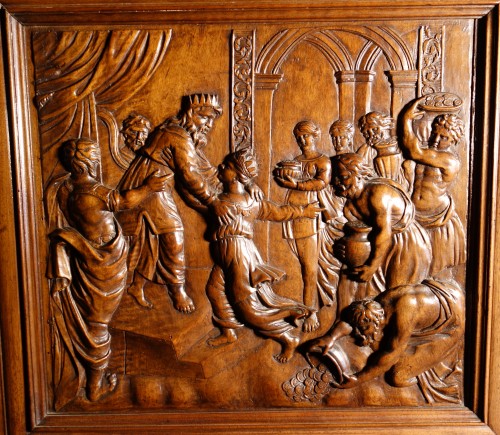 17th century - Languedoc Sumène cabinet of the seventeenth century - History of Solomon