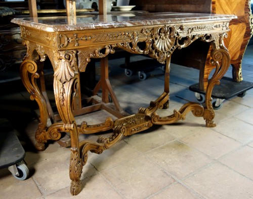 French Regence period &quot;Table à gibier&quot; - Furniture Style French Regence