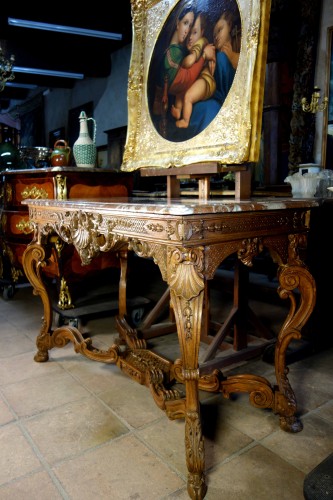 Antiquités - French Regence period &quot;Table à gibier&quot;