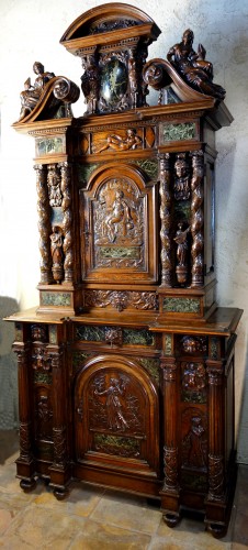 Furniture  -  Cabinet Bellifontain attributed to Maison Ribaillier, supplier of Napoleon