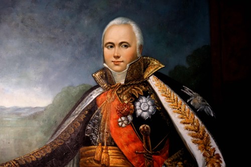 Paintings & Drawings  -  Large full-length portrait of the Empire Marshal Victor