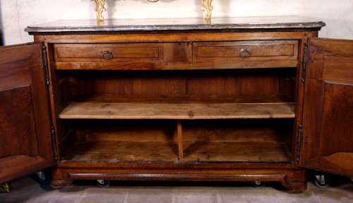 18th century - Large Lyonnais hunting buffet from the Regency period