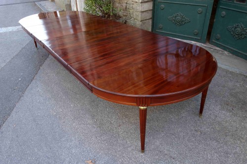  - Large mahogany banquet table