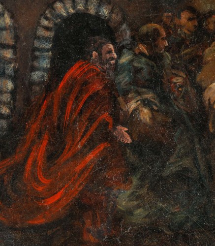 Eugène Isabey (1803-1886) -  Les fiançailles, vers 1830 - MLD Antiquités
