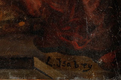 Antiquités - Eugène Isabey (1803-1886) -  Les fiançailles, vers 1830