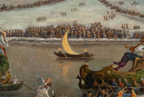 XIXe siècle - Mardi Gras - École du Nord de l’Europe XIXe siècle