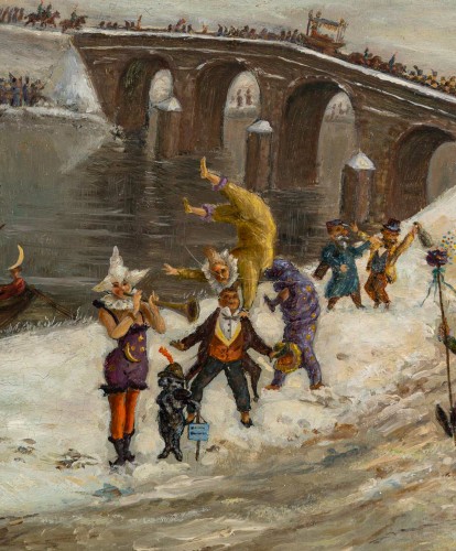  - Mardi Gras - École du Nord de l’Europe XIXe siècle